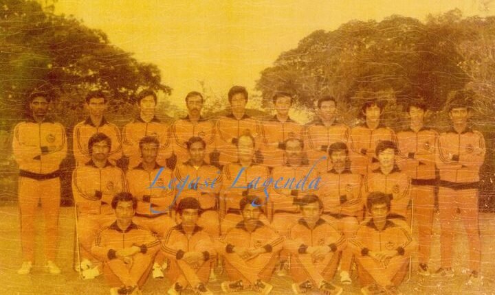 Malaysian Football 1972 Munich Olympic Squad Line-up.