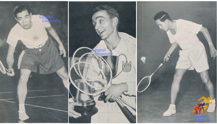 Photo collage of Wong Peng Soon, Dave Freeman and Ooi Teik Hock