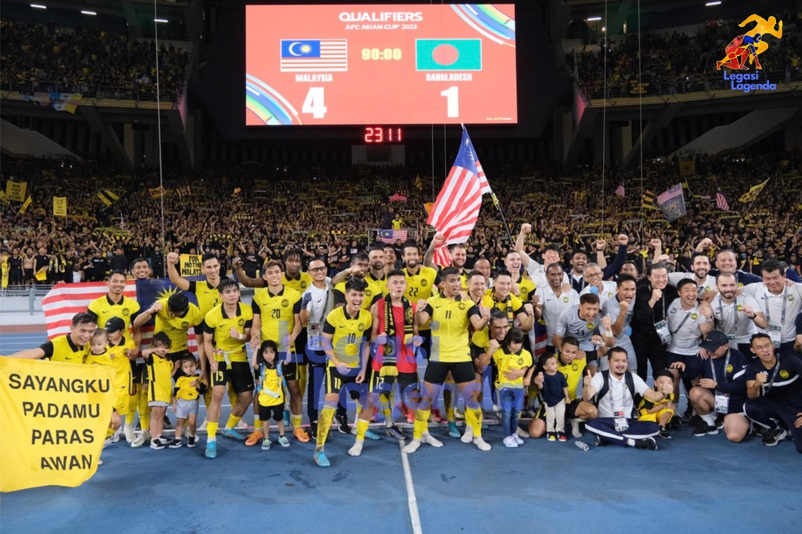 Kelayakan Piala Asia 2023 – Malaysia V Bangladesh – Legasi Lagenda